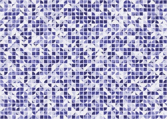 Abstract Geometric Pattern generative computational art illustration