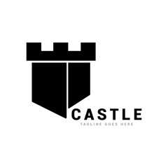 Fototapeta na wymiar Castie logo vector template.