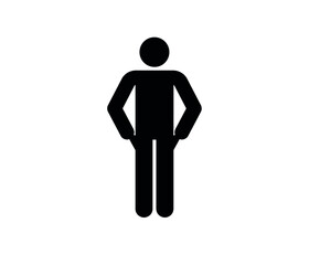 poor person vector icon.  Editable stroke. Symbol in Line Art Style for Design, Presentation, Website or Apps Elements, Logo. Pixel vector graphics - Vector