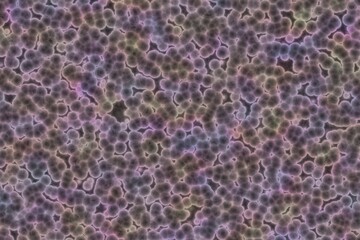 Obraz premium design amazing huge amount of organic viruses digitally made texture illustration