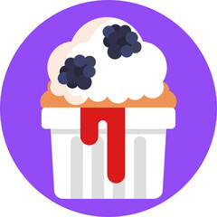 American Food icons. Food Icons. Fast Food Icons. Vector Illustration.