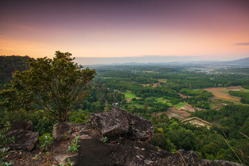Pha Daeng viewpoint, Na Yung Nam Som National park, Udon-Thani province , Thailand.
