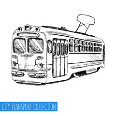 tram in the city - 409013082