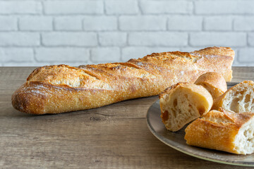 Baguettes de pain, tradition française