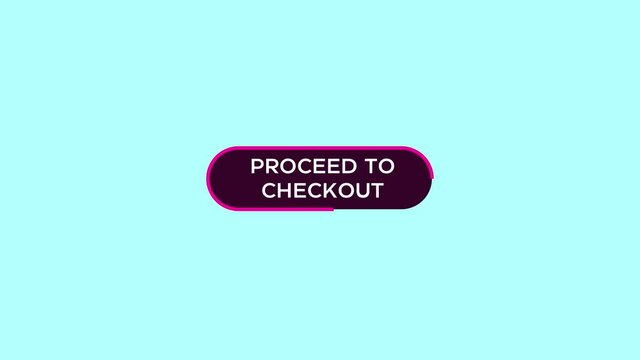 Add to Cart and Proceeding to Checkout for successful payments. Buttons Animation with Green Screen