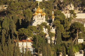 The Church of St Mary Magdalene in Jerusalem