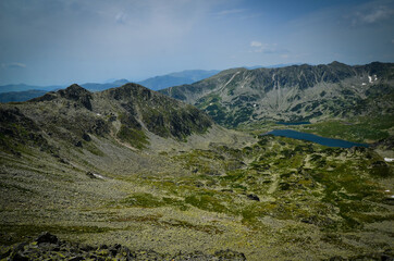 landscape in the mountains