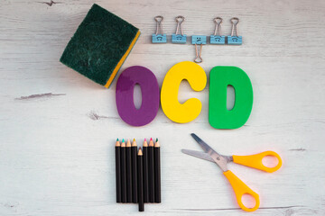 Obsessive compulsive disorder, objects related to psychological disorder
