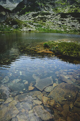 lake in the mountains
