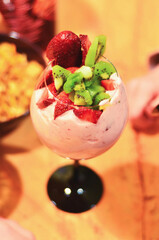 strawberry ice cream