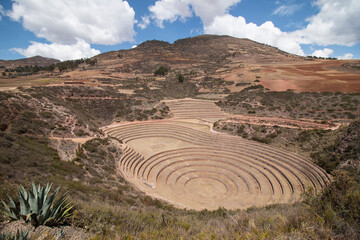 Fototapeta na wymiar Moray in Cusco