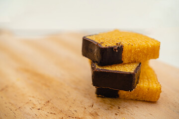 バウムクーヘン　クローズアップ