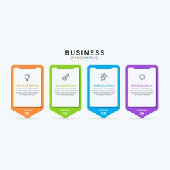 Business Infographic template design vector