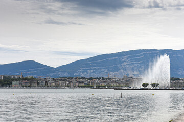 General views from the beautiful landmarks of the city from Switzerland