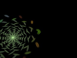 Imaginatory fractal background Image