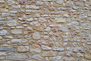 beau mur en pierres