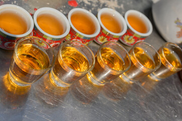 Chinese New Year, a celebration of ancestors and gods with food and drink