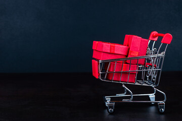 The concept of a gift for a holiday
