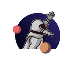 Medical Officer Vector Design Illustration