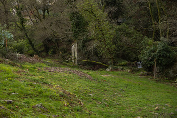 route of the mills of samieira, poio, pontevedra