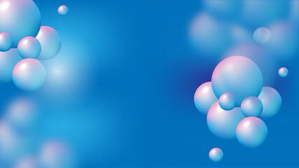 Molecular background of medical science, 3d illustration.