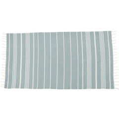 Beach fashion Turkish towels isolated cutout on white background with striped patterns