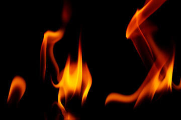 Fototapeta premium Fire flames