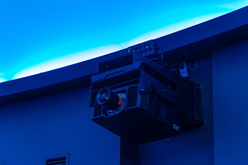 Opening of a new planetarium in the city. 