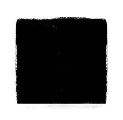 Obraz premium Watercolor sqaure on white background