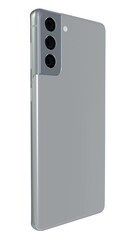 3d render of a smartphone on a white background
