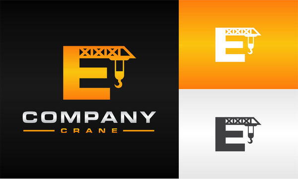 initials E crane logo