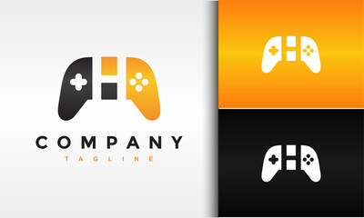 stick game letter H logo © Hasim