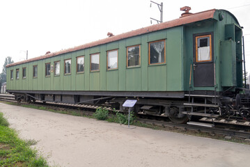 Obraz premium VIP railway car - interior made ​​in 1911