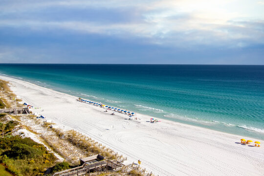 Sunny Day On Destin Beach, Florida