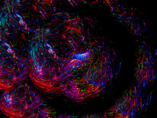 beautiful lightings flames digital, art background illustration