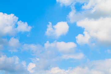 Naklejka na ściany i meble sky, sky blue with cloud for background