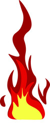 Vector of The Fire - Fire Clipart