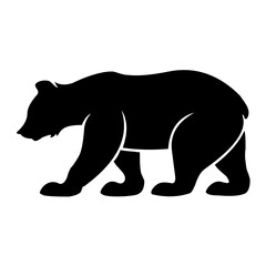 bear logo design template inspiration, vector illustration
