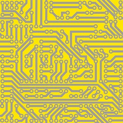 Vector circuit board background.