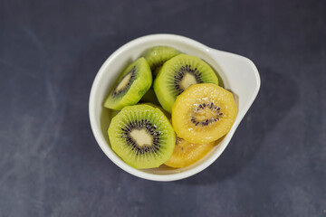 Yellow and Green Kiwi