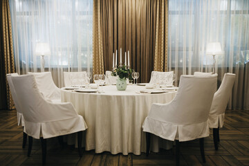 classic restaurant interior