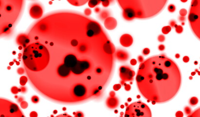 Abstract blurred background. Bokeh effect.