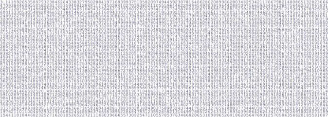 Fototapeta na wymiar number of pi as a background