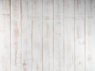 Old white wood plank texture