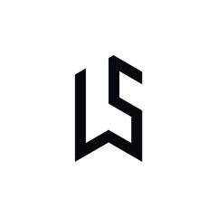 modern geometric simple logo design initiasl branding ,icon. vector ilustration .