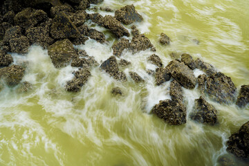 Seaside colors, travel and relax, freedom