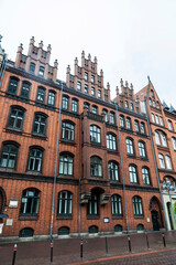 Fototapeta na wymiar Classic buildings in the old town of Hanover, Germany