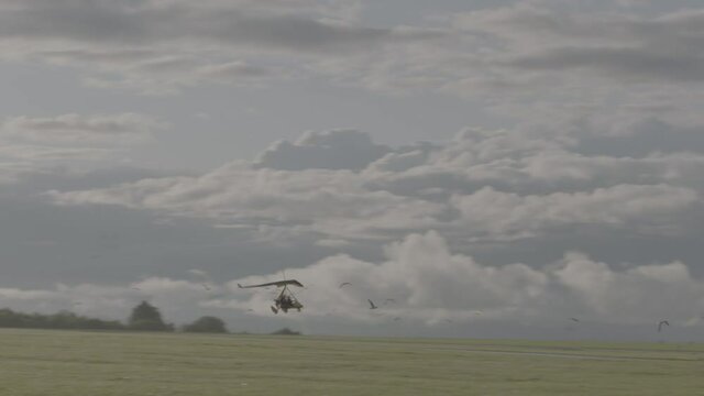 Microlight Preparation and Flight