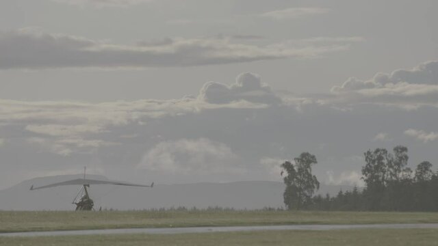Microlight Preparation and Flight