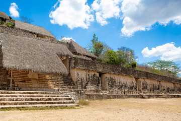 Ruins of Ancient Maya city of Ek Balam